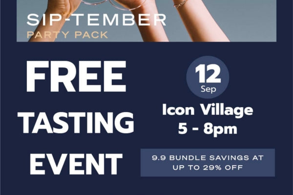 Sip-tember Party Pack Free Tasting Event