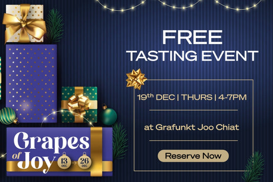 Grapes of Joy - Free Wine Tasting Event