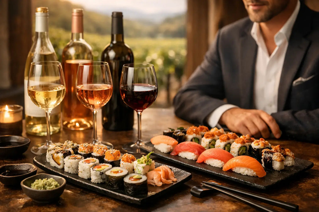 Wine Sushi Pairing for Every Roll on the Table