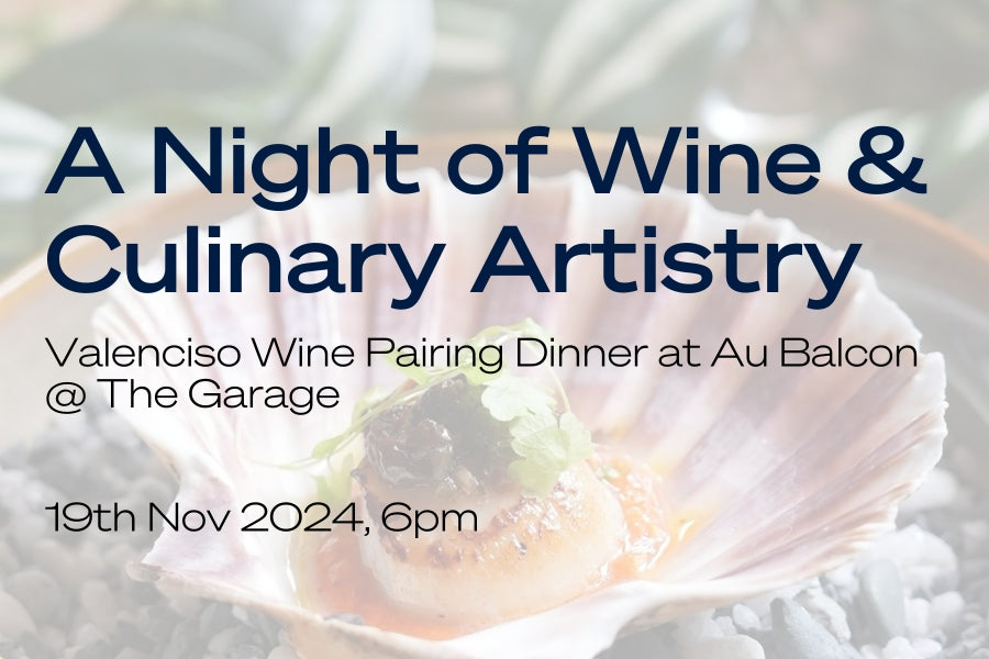 Valenciso Wine Dinner at Au Balcon