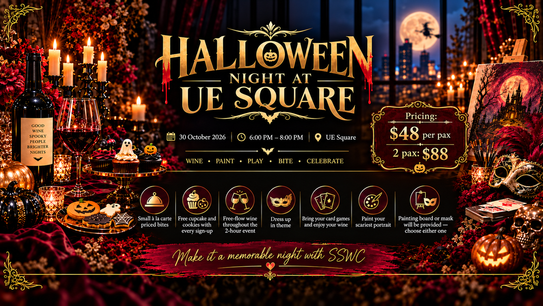 Halloween Night at UE Square: Wine, Paint & Celebrate
