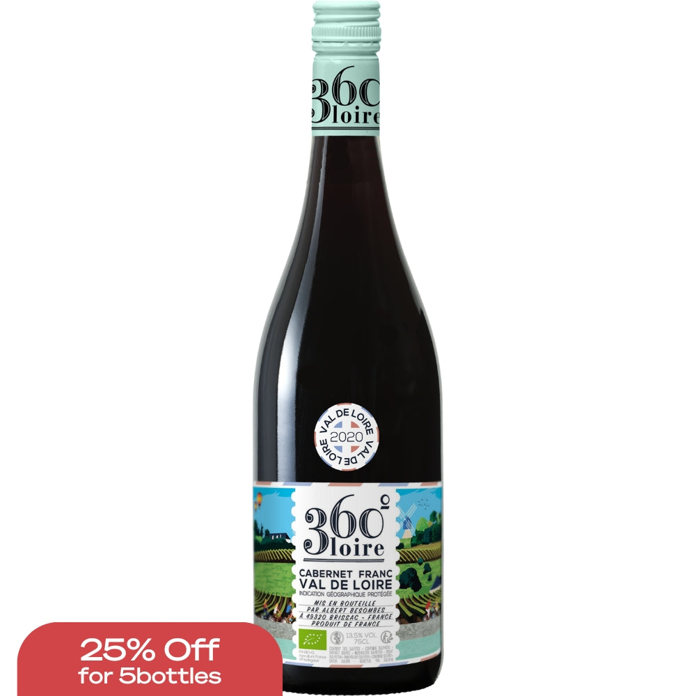 360° Loire Cabernet Franc Val de Loire IGP 2021