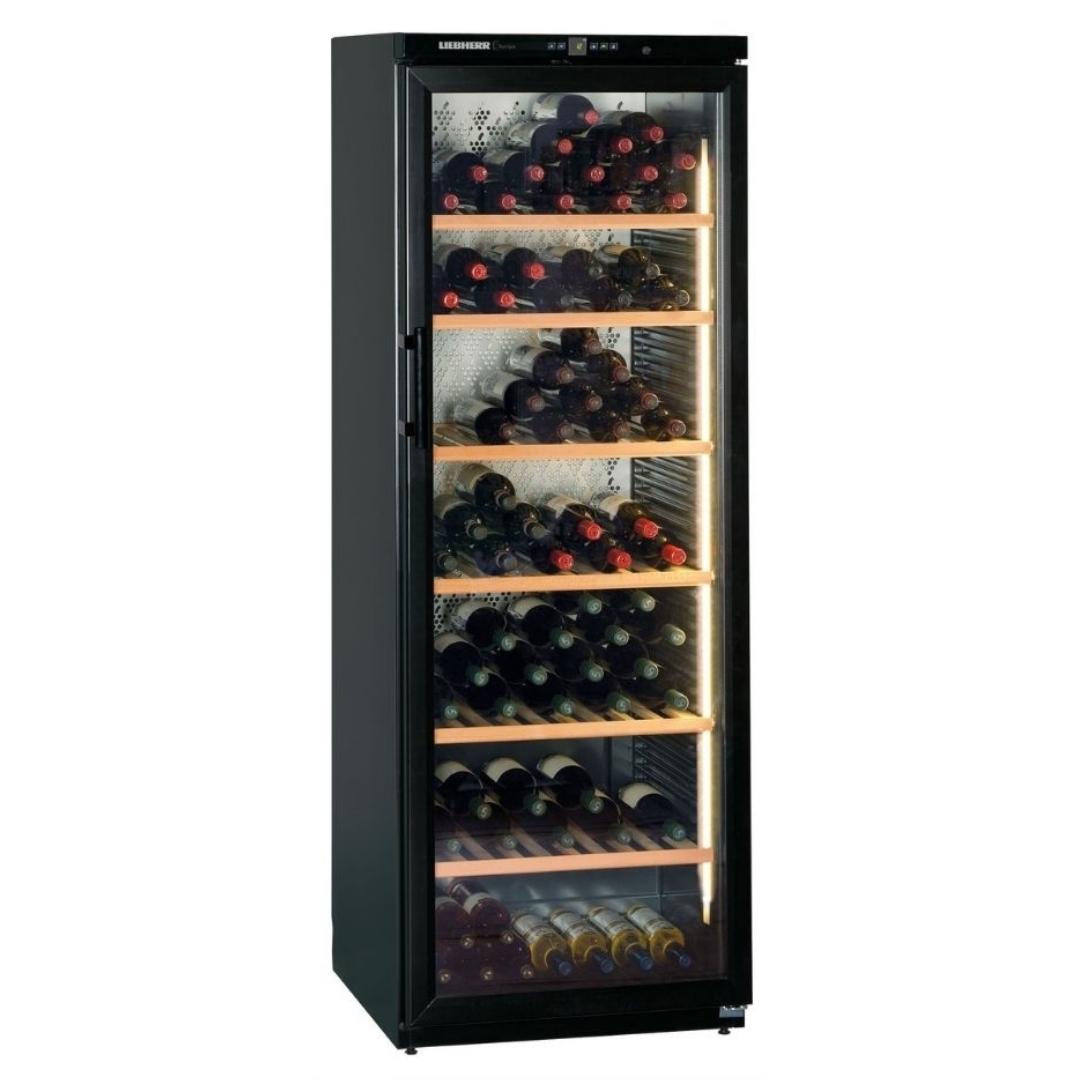 [Pre-order] Liebherr Wine Chiller Barrique WKB4612, Black, Glass Door, 195 bottles